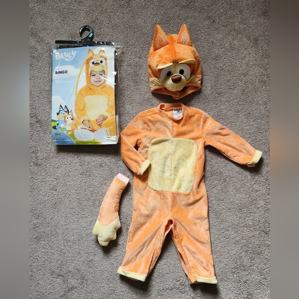 Bingo Baby Costume 6-12m